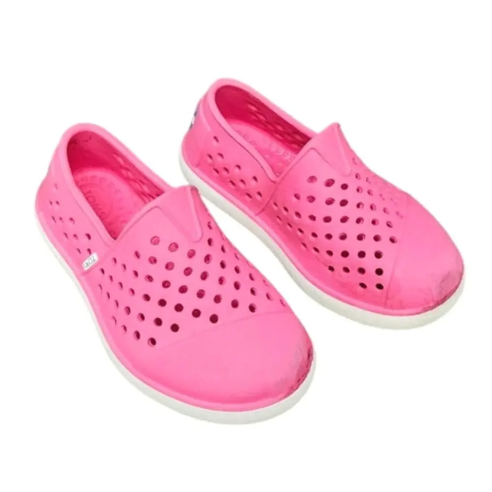 Tom's Perforated Slip-On Sneakers Pink Toddler Shoes Size 6T